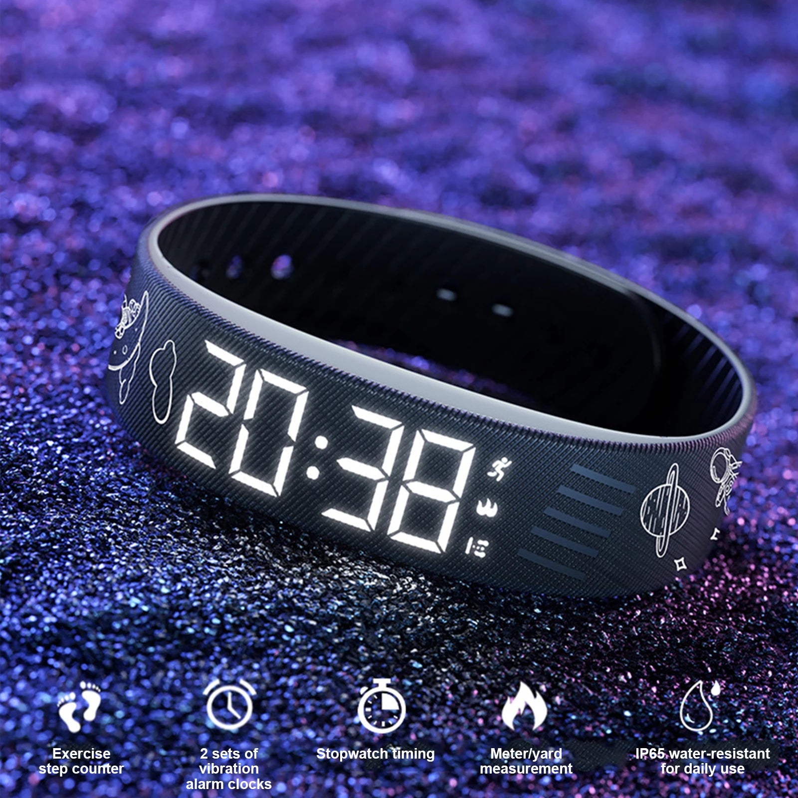 Vibrating Alarm Wristband